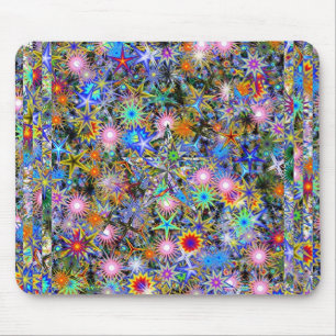 Psychedelic Overdose Mouse Mat