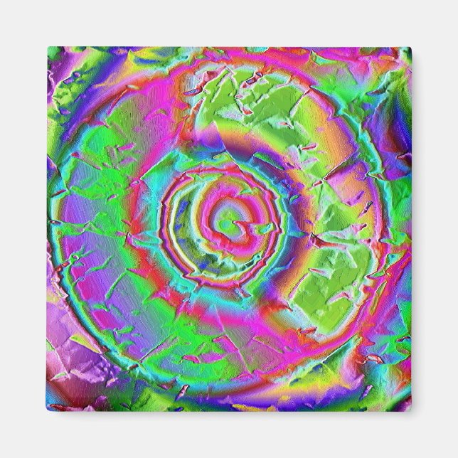 Psychedelic Painting Magnet (Front)