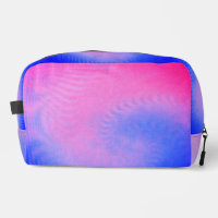 Psychedelic Pastels Dopp Kit Print Cut Sew Bag