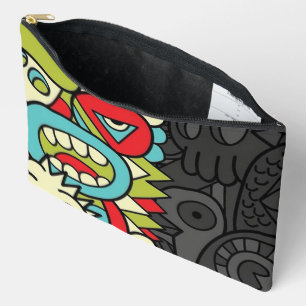 Psychedelic Patterns Accessory Pouch