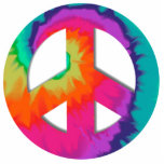 Psychedelic Peace Magnet Photo Sculpture Magnet<br><div class="desc">Acrylic photo sculpture magnet with an image of a brightly coloured psychedelic peace symbol. See matching round Mylar-covered magnet and acrylic photo sculpture pin,  keychain,  ornament and sculpture. See the entire Disco 70s Magnet collection in the SPECIAL TOUCHES | Party Favours section.</div>