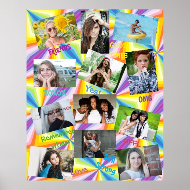 Psychedelic Photo Notebook  HAMbWG Poster (Front)