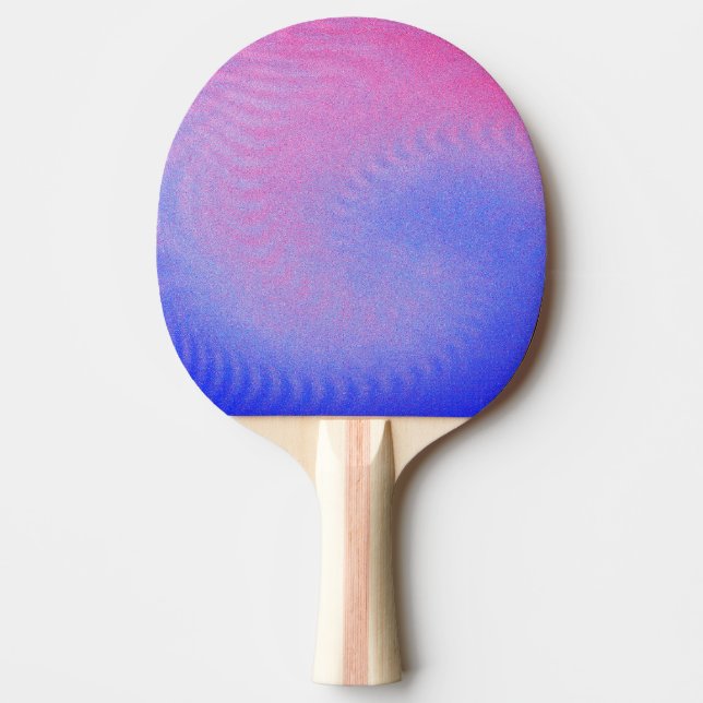 Psychedelic Ping Pong Paddle (Front)