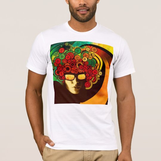 psychedelic pop art tshirt