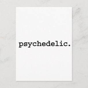psychedelic. postcard