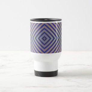 Psychedelic Pyramid Plan Mug