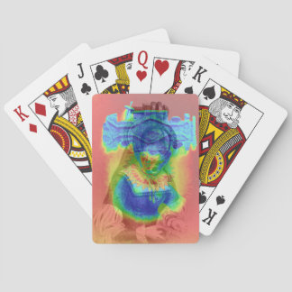 Psychedelic Queen Playing Cards