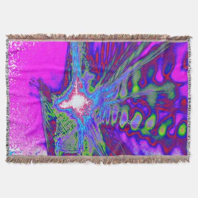 Psychedelic Radiance Blanket (Front)