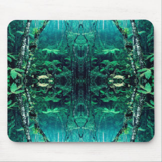 Psychedelic Rainforest Mouse Mat