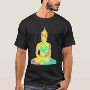 Psychedelic Retro Hippie Buddha Dharma T-Shirt