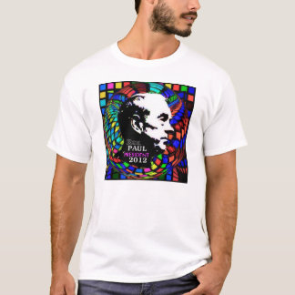 Psychedelic Ron Paul Women's Shirt