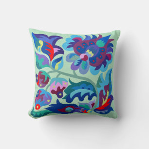 Psychedelic Samchykivka Strawberries Cushion