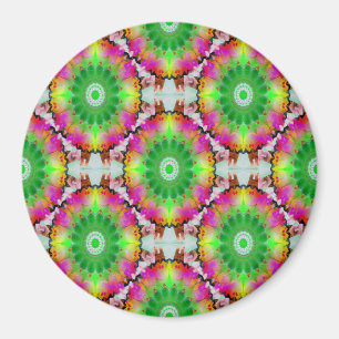 Psychedelic saw blades.. magnet