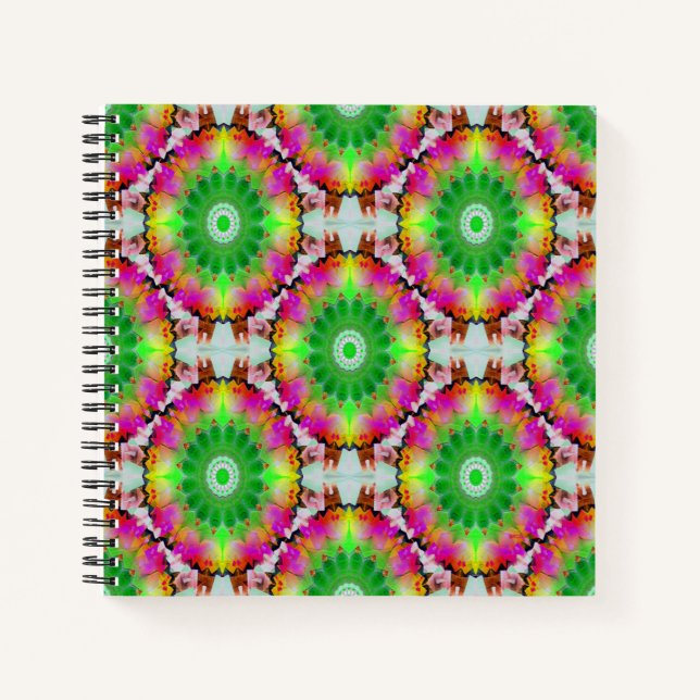 Psychedelic saw blades... notebook (Front)