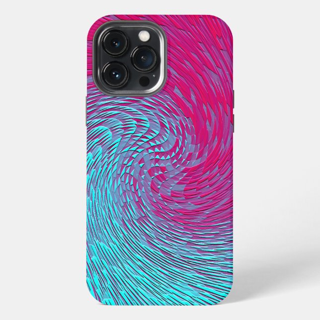 Psychedelic Sea.... iPhone Case (Back)