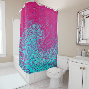 Psychedelic Sea....... Shower Curtain