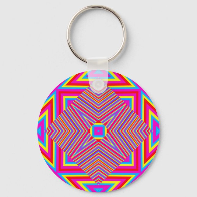 Psychedelic Session Key Holder #2 Ring (Front)
