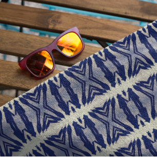 Psychedelic Shadow People  Beach Towel