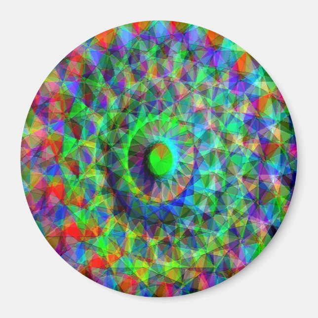 Psychedelic Spaceship....... Magnet (Front)