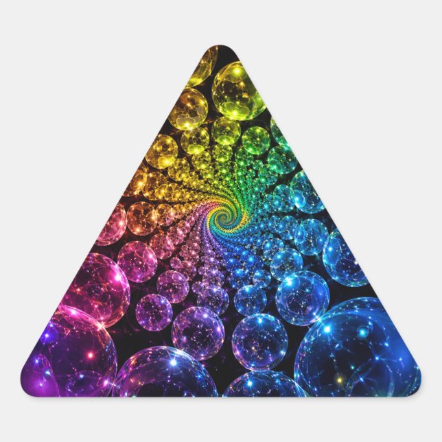 Psychedelic spiral sticker (Front)