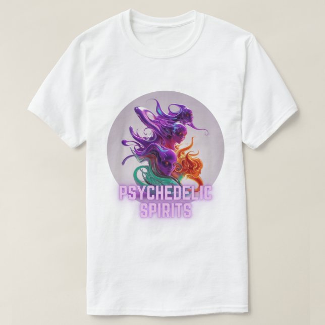 Psychedelic Spirits - Surreal souls T-Shirt (Design Front)