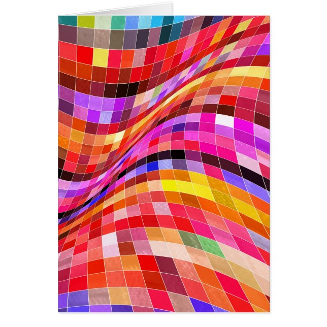 Psychedelic Square Pattern (Front)