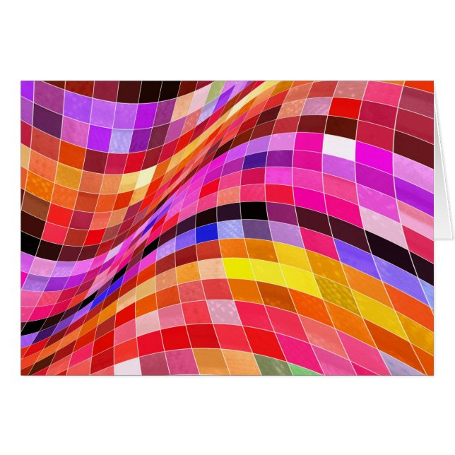 Psychedelic Square Pattern (Front Horizontal)