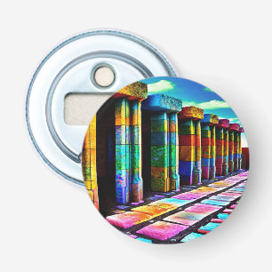 Psychedelic Stones Bottle Opener