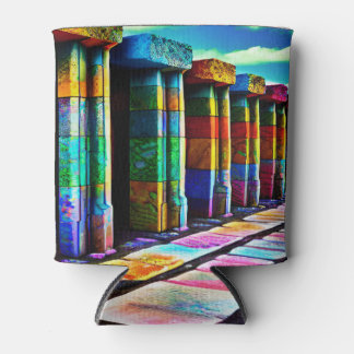 Psychedelic Stones Can Cooler