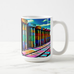Psychedelic Stones Coffee Mug