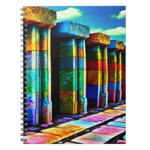 Psychedelic Stones Notebook