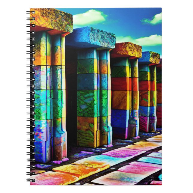 Psychedelic Stones Notebook (Front)