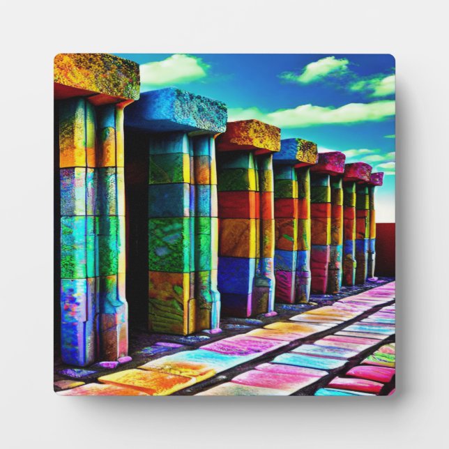 Psychedelic Stones Plaque (Front)