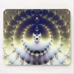 Psychedelic Sun Mouse Mat