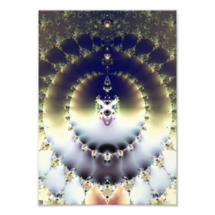 Psychedelic Sun Photo Print