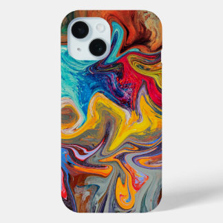 Psychedelic Swirl Abstract Phone Case