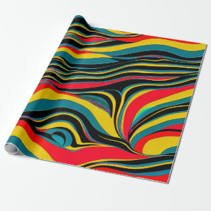 Psychedelic Swirl Gift Wrapping Paper