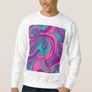  Psychedelic Swirl Sweatshirt