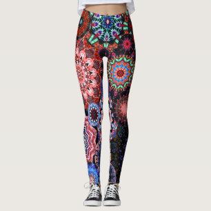 Psychedelic team leggings
