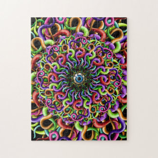 Psychedelic tentacles jigsaw ..... puzzle