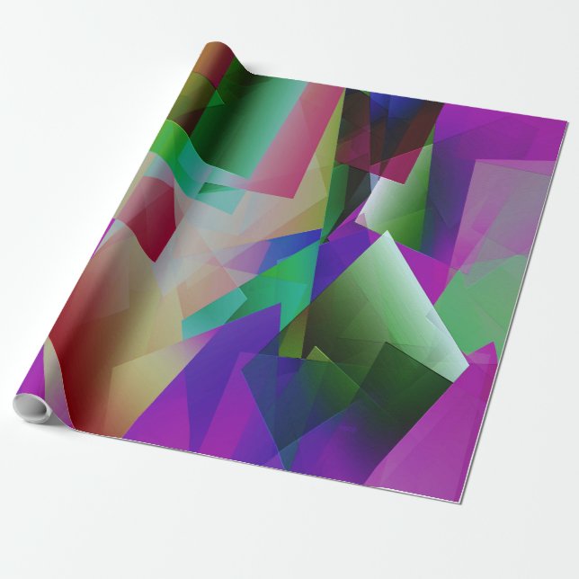 Psychedelic Timez..... Wrapping Paper (Unrolled)