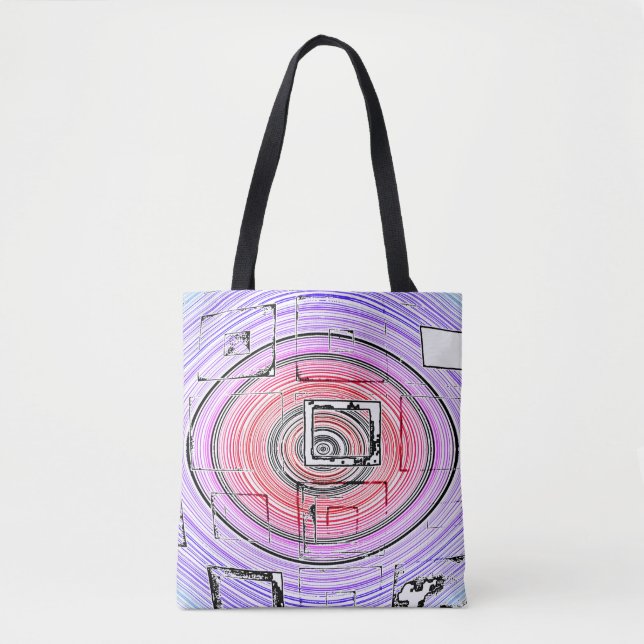 Psychedelic Tote Bag (Front)
