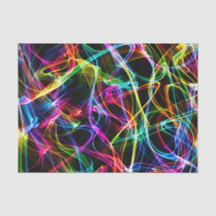 Psychedelic Trance Art Tissue Paper