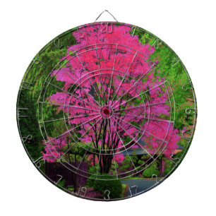 Psychedelic Tree Dartboard