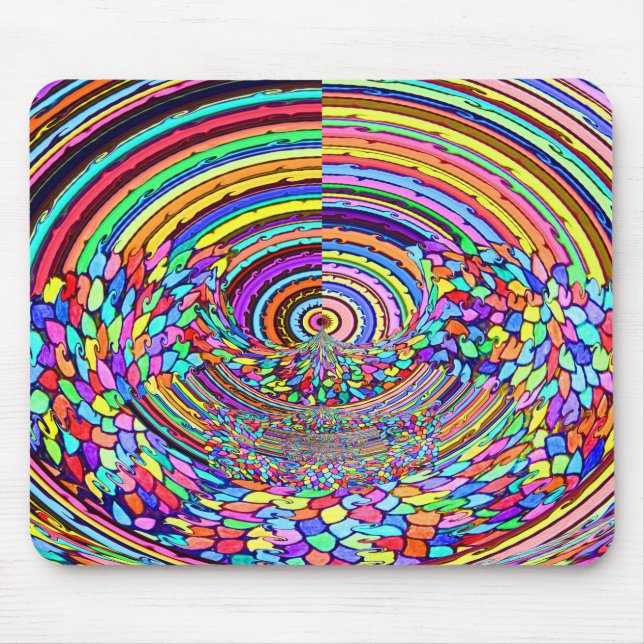Psychedelic Trip Mouse Mat (Front)