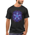 .Psychedelic Trippy Hexagon Star Indigo Mandala - 