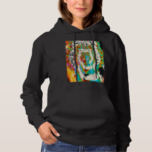 Psychedelic Trippy Mushroom Acid Trip Psytrance Ra Hoodie