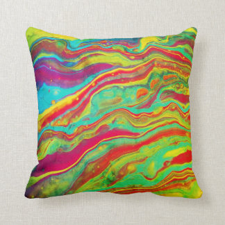 Psychedelic "Vibrant" Pillow