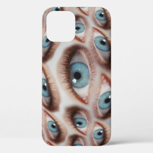 Psychedelic Vision: Abstract Eye Illusion iPhone 12 Case