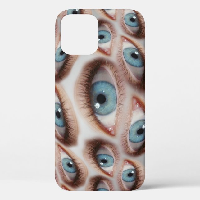 Psychedelic Vision: Abstract Eye Illusion Case-Mate iPhone Case (Back)